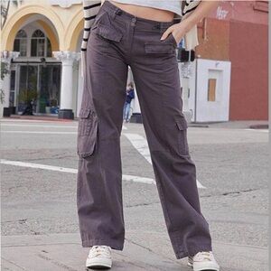 Brandy Melville Grey Cargos